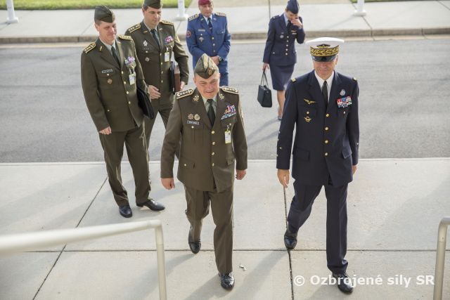 Náčelník Generálneho štábu OS SR navštívil Spojené štáty americké