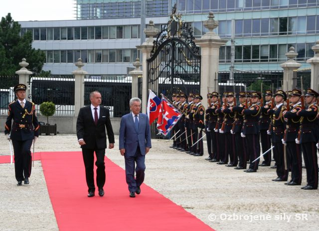 Oficiálna návšteva rakúskeho prezidenta na Slovensku