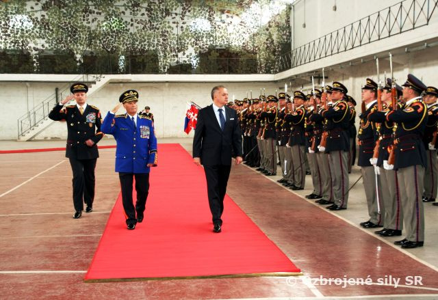 J.E. prezident SR a hlavný veliteľ OS SR Andrej Kiska navštívil ČS PSR 