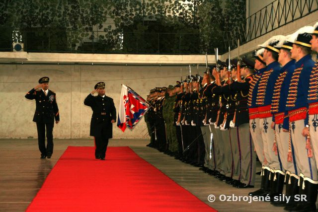 Posledný slávnostný nástup útvaru v tomto roku
