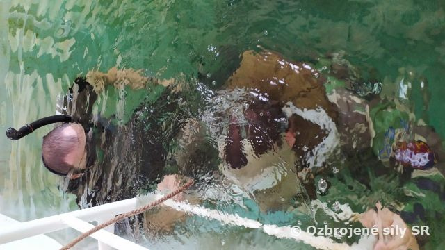 Výcvik v prekonávaní vodných prekážok