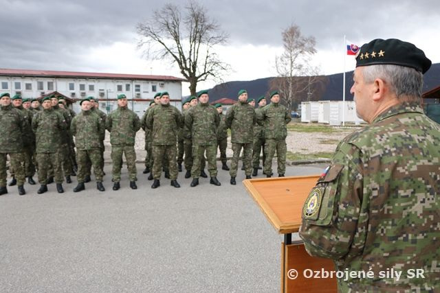 Generál Maxim sa stretol so slovenskými vojakmi v Bosne a Hercegovine
