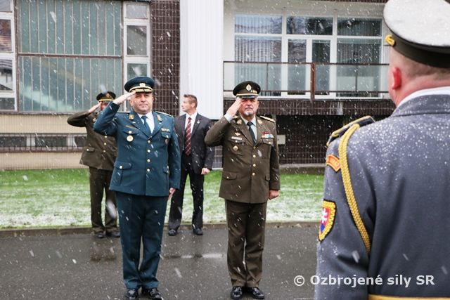 Náčelník Generálneho štábu ozbrojených síl Macedónska na návšteve Slovenska