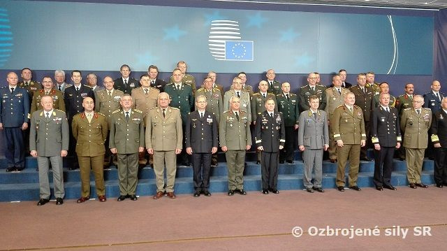 Náčelník generálneho štábu na rokovaní Vojenského výboru EÚ