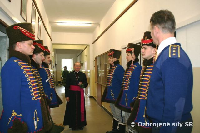 Vojenský biskup – ordinár OS a OZ SR udelil ČS PSR tradičné trojkráľové požehnanie 