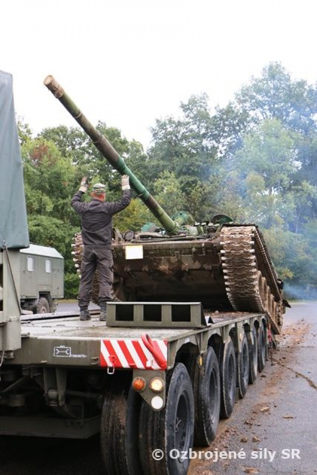 OS SR upozorňujú na presuny techniky
