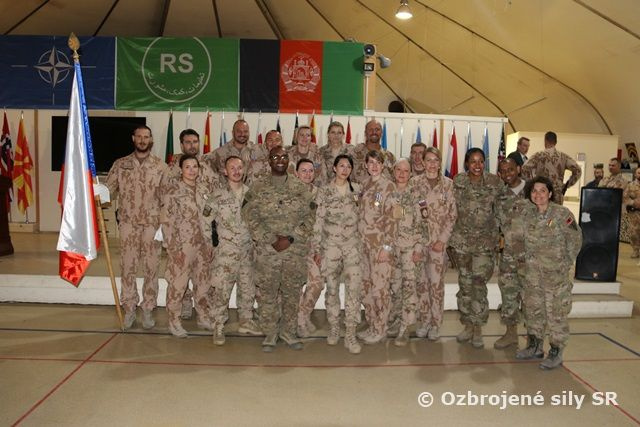 Rotácia príslušníkov SLOVCON v Afganistane 