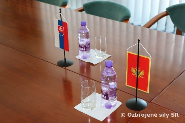 Generálporučík Macko prijal nového pridelenca obrany Čiernej Hory