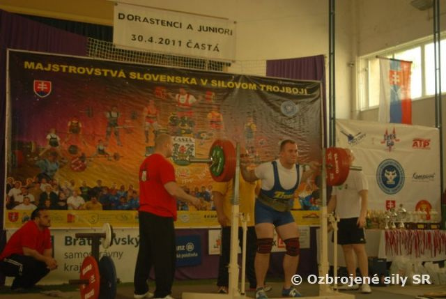 Príslušník ČS PSR získal v silovom trojboji titul Majster Slovenska