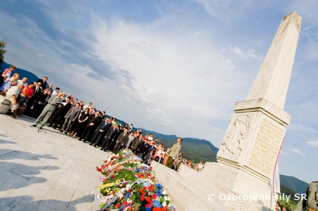 Oslavy SNP pri pamätníku v Strečne