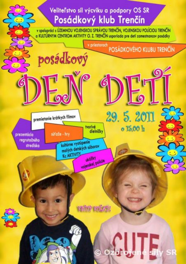 Deň detí v posádke Trenčín
