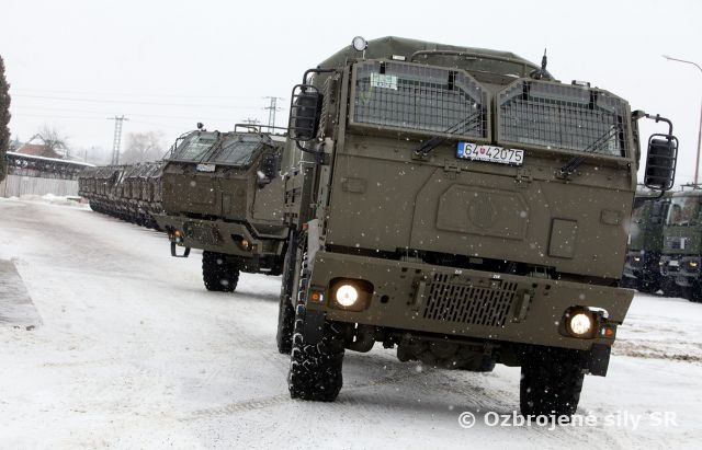 Nová kolesová technika pre ozbrojené sily