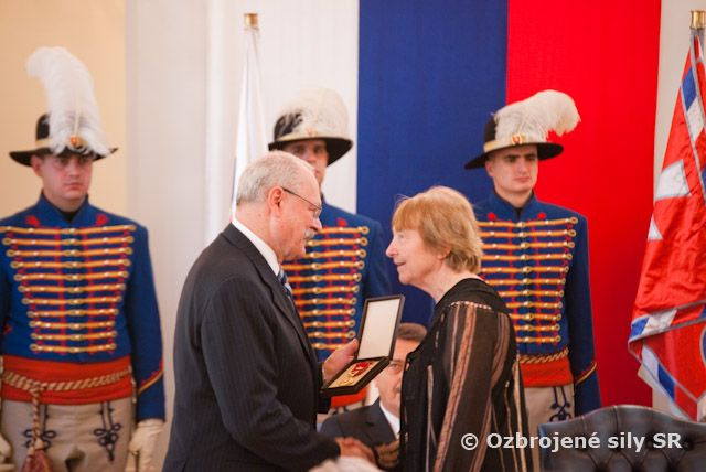 Prezident SR Ivan Gašparovič udelil štátne vyznamenania