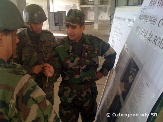 Vykonanie kontrolných cvičení z predmetov bojovej prípravy