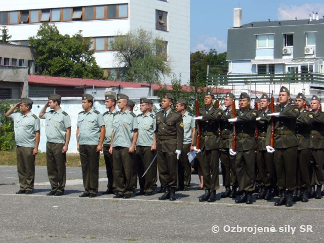 Slávnostný nástup útvaru