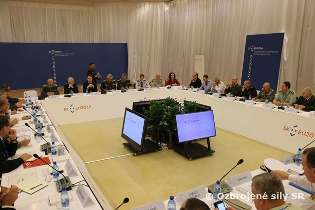 Výjazdové rokovanie Vojenského výboru EÚ na Slovensku