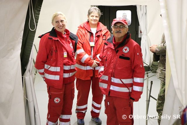 Slovenský štít 2016 – Slovenský červený kríž na cvičení