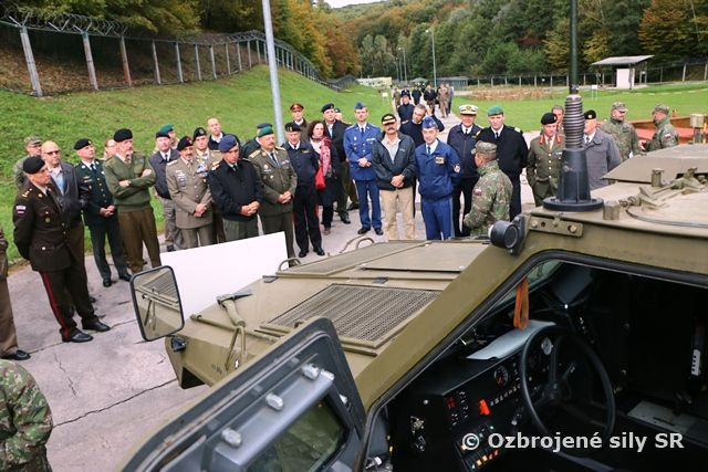Vojenský výbor EÚ navštívil VTC Zemianske Kostoľany