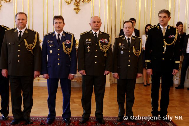 Ozbrojené sily majú nových generálov