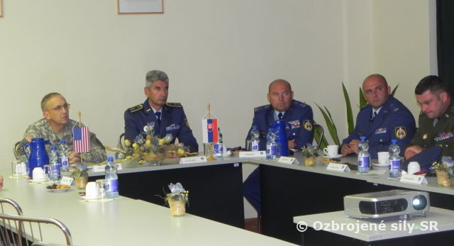 Návšteva Veliaceho poddôstojníka Národnej Gardy štátu Indiana na Slovensku