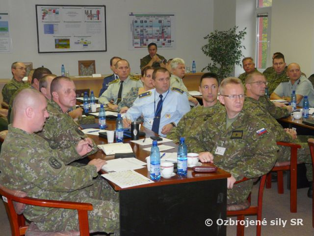 Plánovacia konferencia na Generálnom štábe OS SR