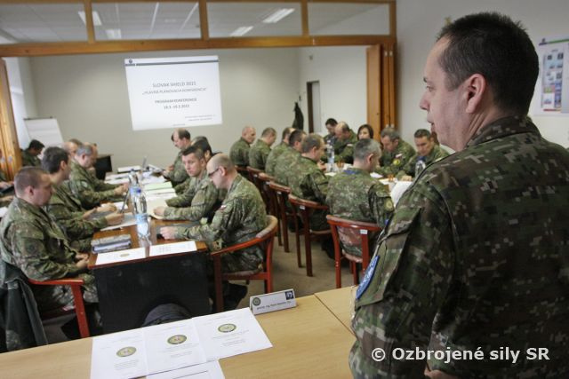 Hlavná plánovacia konferencia k príprave a vykonaniu komplexu cvičení OS SR Slovenský štít 2015
