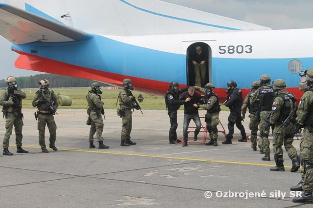 Stíhačky MiG-29 donútili pristáť na letisku v Kuchyni lietadlo, ktoré narušilo náš vzdušný priestor