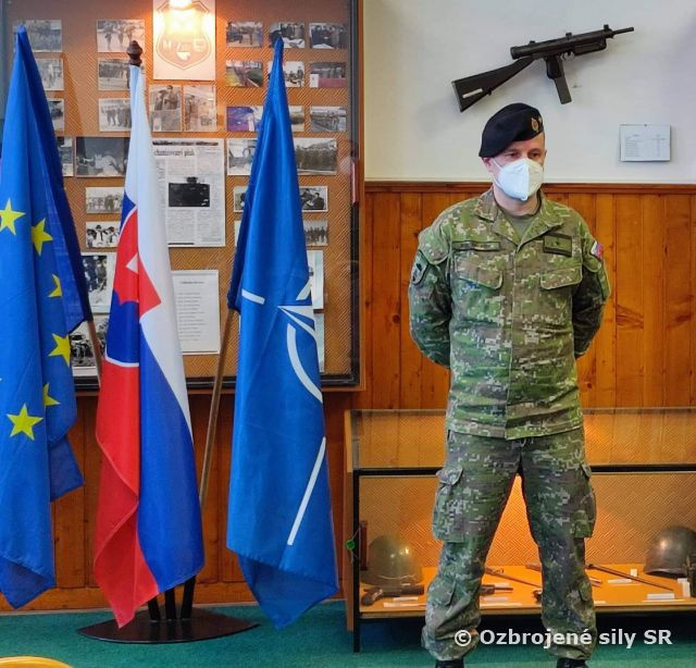 Prevzatie funkcie veliteľa 14.tankového práporu Trebišov