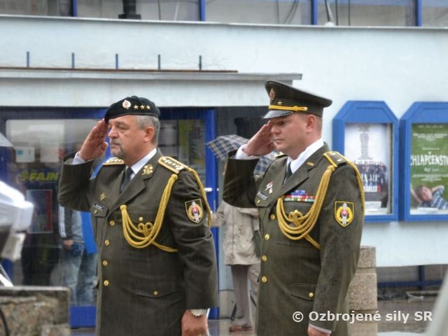 Náčelník Generálneho štábu na oslavách výročia SNP v Humennom 