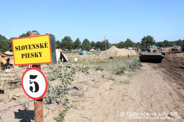Legendárny tank T-34 zabodoval na Slovenských pieskoch