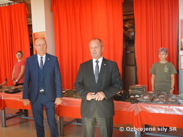 Návšteva ministra obrany SR v ZZ I. Nemšová 