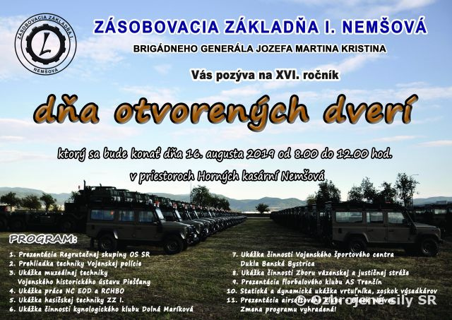 Deň otvorených dverí - pozvánka