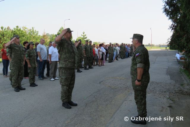 Deň ozbrojených síl SR a 80. výročie vzniku útvaru v Nemšovej