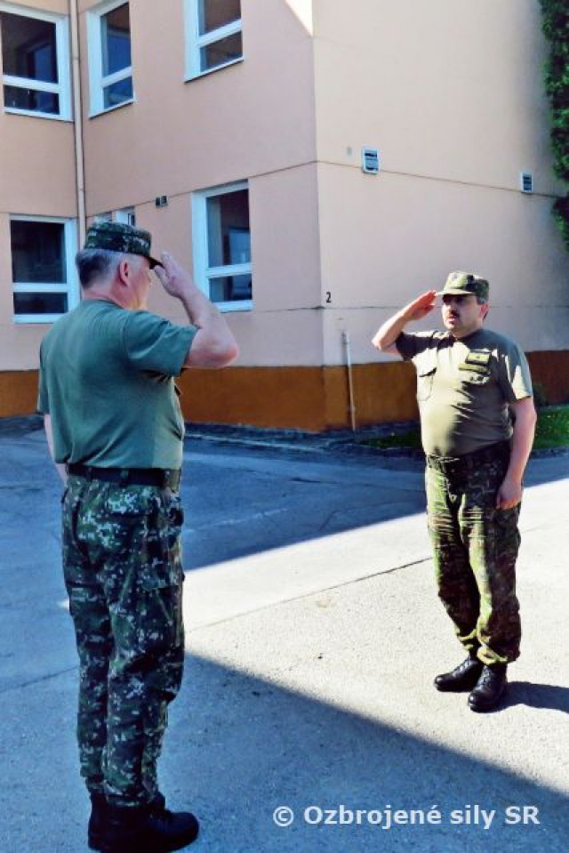 Odovzdanie funkcie veliteľa MLF ZZZ.