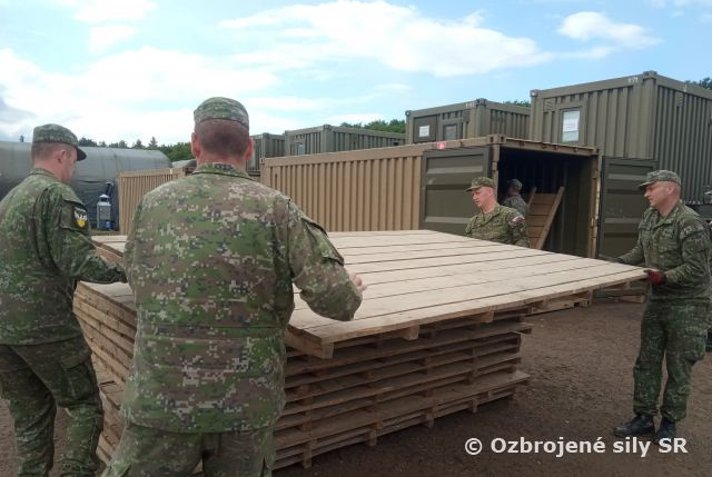 Fénixovia poskytujú nepretržitú logistickú podporu pre cvičenie Slovenský štít 20/21