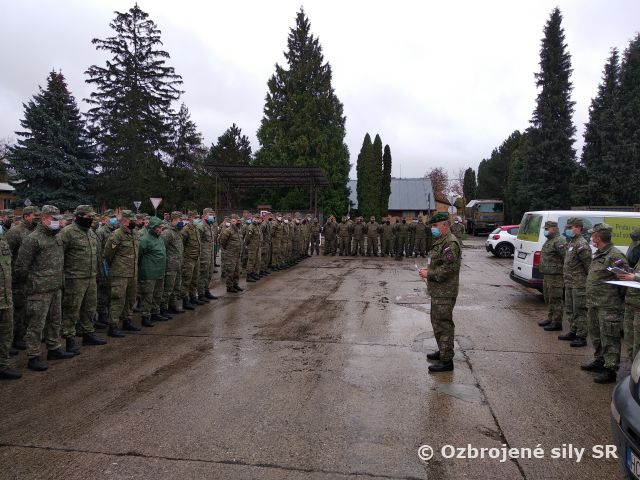 Regionálne veliteľstvo Hlohovec v plnom nasadení