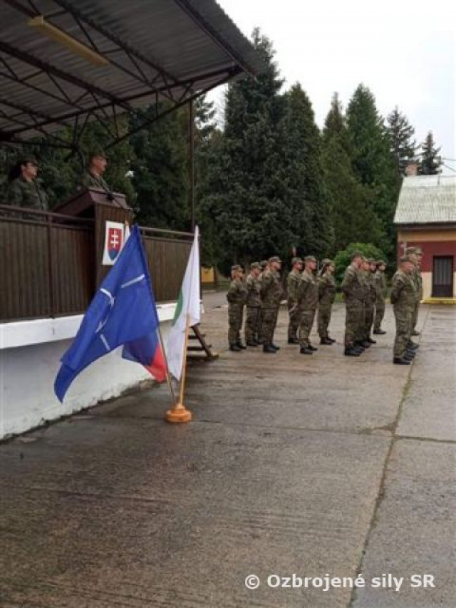 Vykonanie previerky CREVAL u deklarovaných jednotiek práporu logistiky Hlohovec