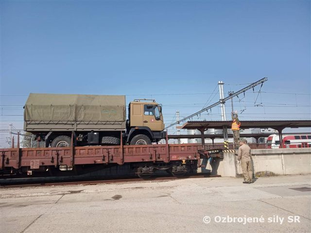 Výcvik v preprave po železnici