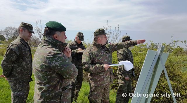 Rekognoskácia kľúčových priestorov pre cvičenie Slovenský štít III