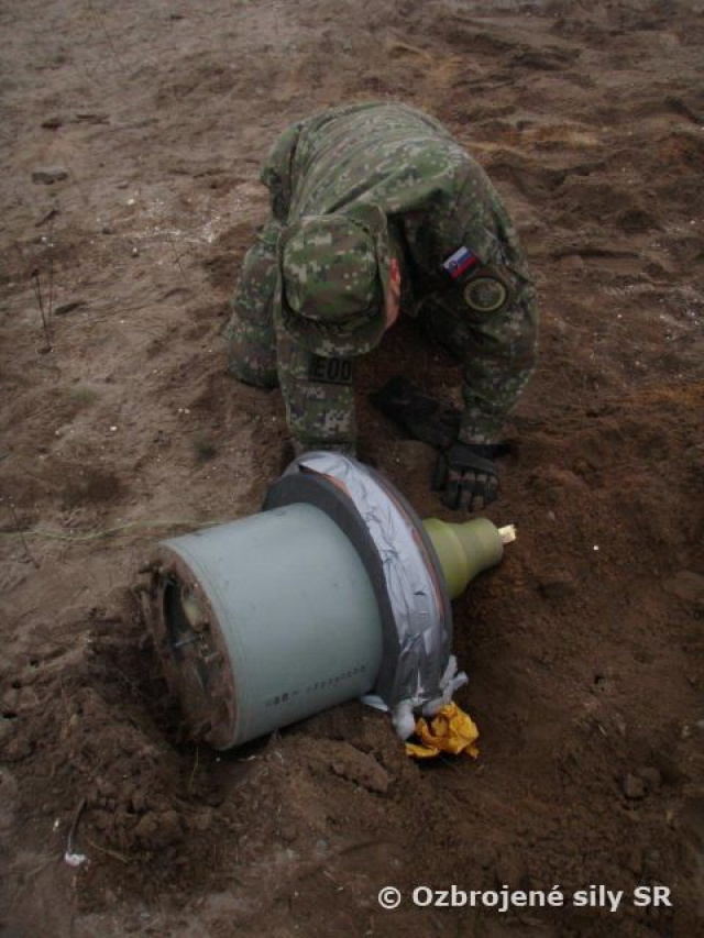 Vykonanie  skúšok overenia postupov obnovenia bezpečnosti výbušných prostriedkov (RSP-15)