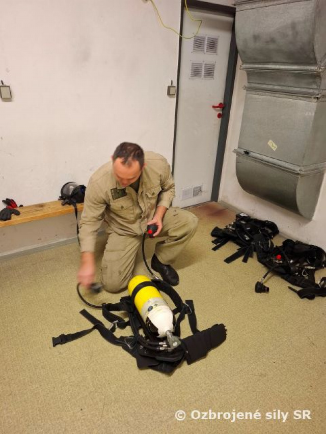 Kurz  obslúh  autonómnych dýchacích prístrojov na stlačený vzduch