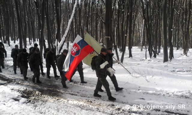 Pochod úcty na vrch Borsó 