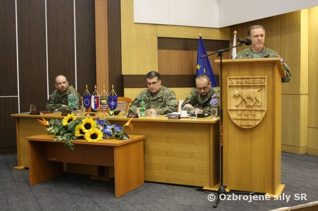 Veliteľské zhromaždenie veliteľa 2.  mechanizovanej brigády