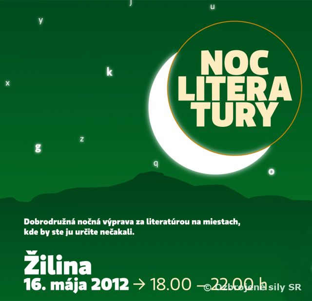 Noc literatúry 2012 aj v 5. pluku špeciálneho určenia