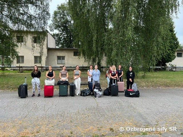 Začatie základného vojenského výcviku v Martine