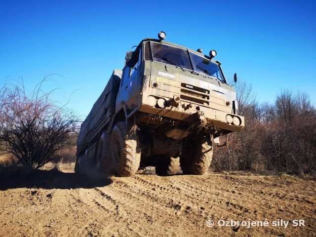 Výcvik logistických odborností krídla velenia, riadenia a prieskumu v CV Lešť