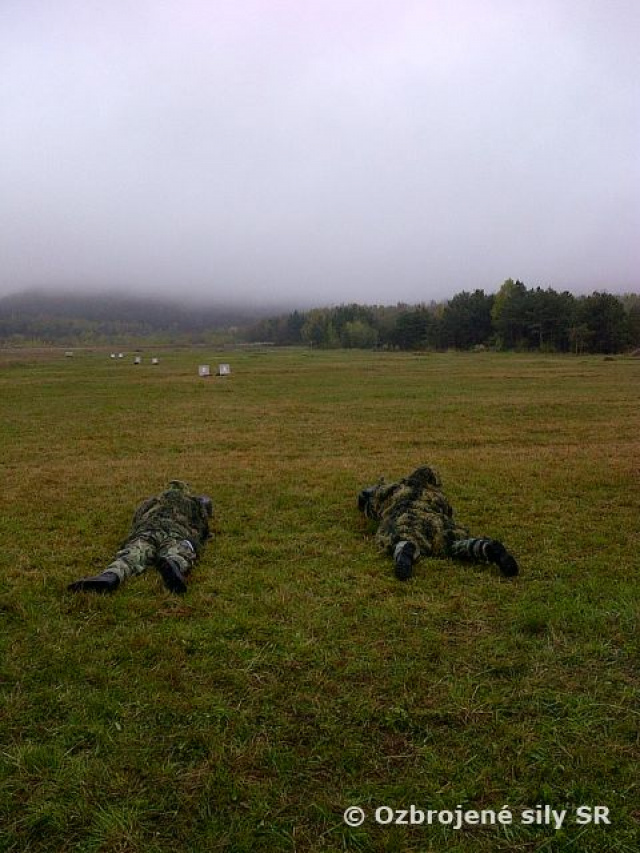 Ostreľovači v spoločnej sústredenej príprave