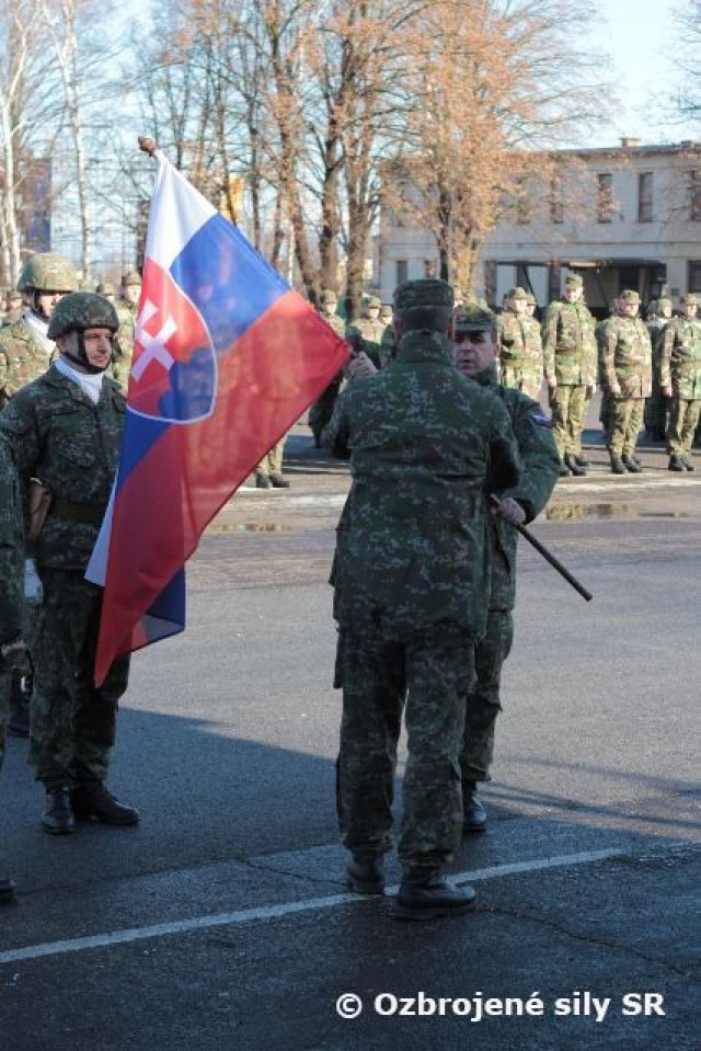 Zmena vo velení u 21. zmiešaného mechanizovaného práporu Trebišov