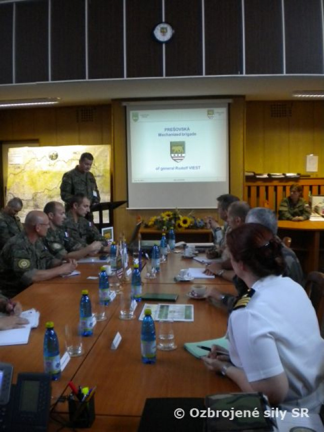 Vzácna návšteva z veliteľstva NATO JFC Brunssum