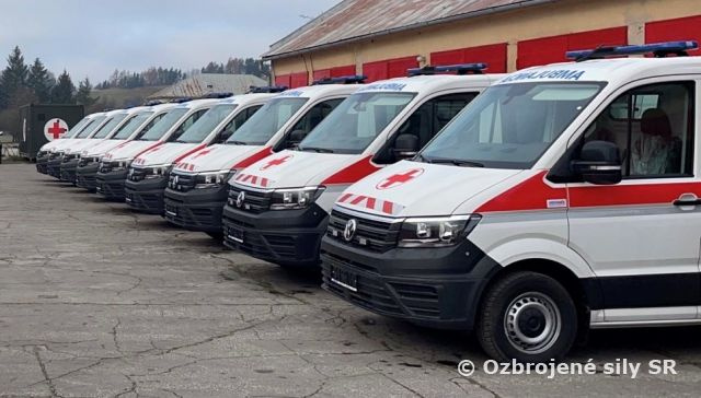 Obmena zdravotníckych automobilov pre OS SR